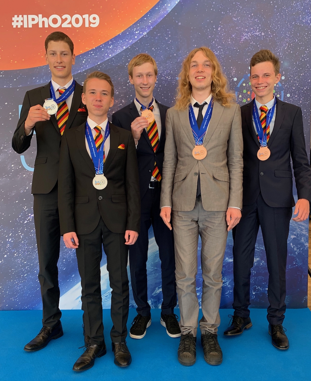 Die deutschen IPhO-Teams