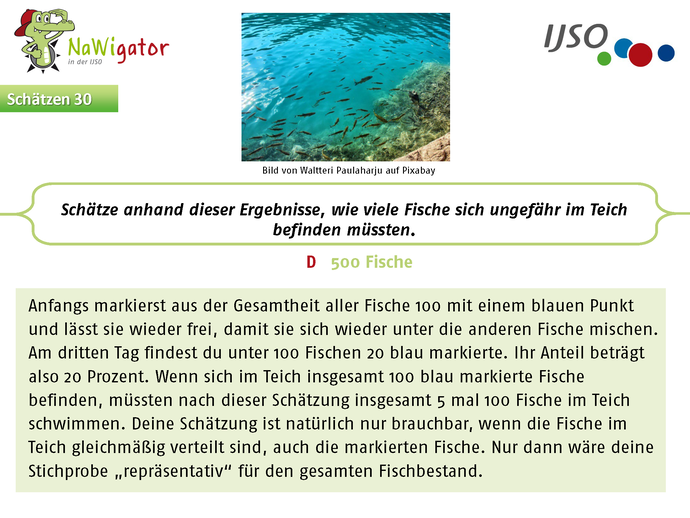 NaWigator-Quiz Antwort des Monats  - August 2022