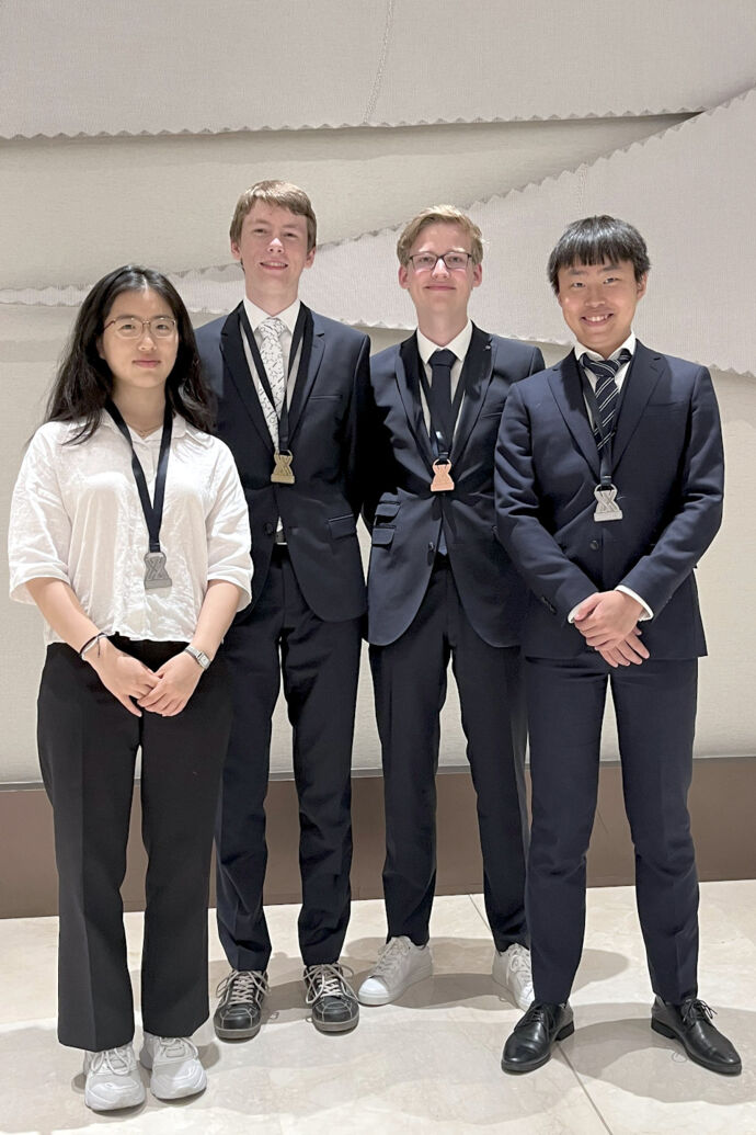 Unsere Gewinner bei der IChO in Dubai