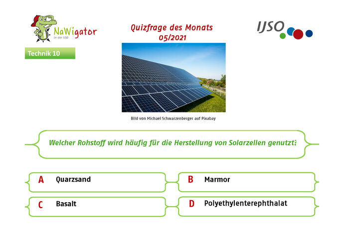 Nawigator-Quiz Frage des Monats - August 2021