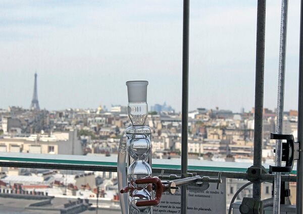 Ausblick aus dem Labor bei der 51. IChO in Paris 2019.