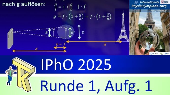 Lösungen zu den Aufgaben der 1. Runde als Video.
