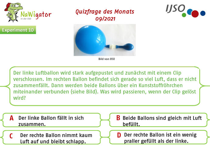Nawigator-Quiz Frage des Monats - Dezember 2021