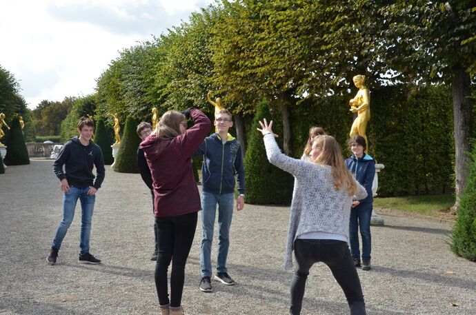 Improvisationstheater im Park