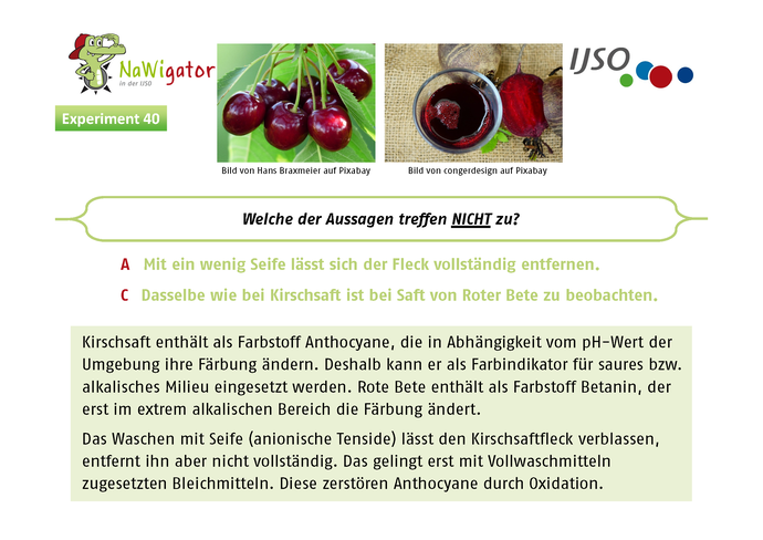 NaWigator-Quiz Antwort des Monats  - Juli 2022