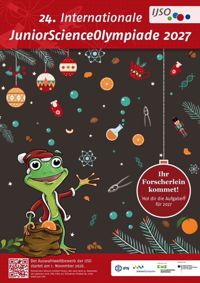 Poster der IJSO 2027