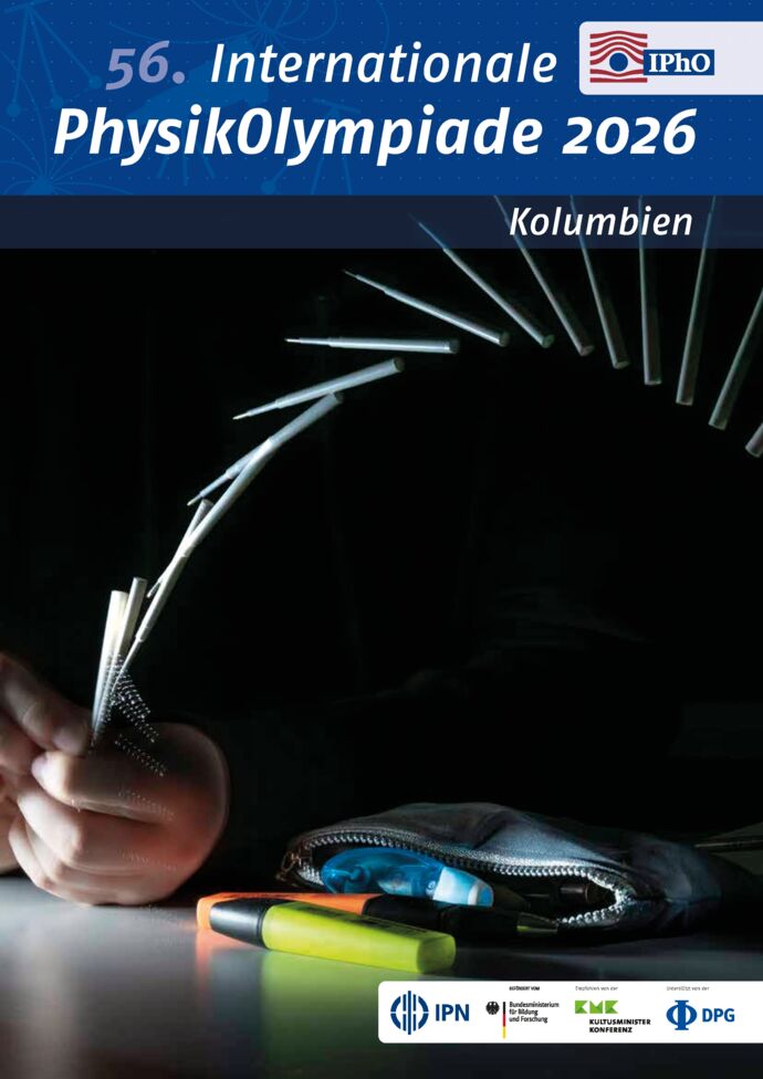 Aufgabenblatt der 1. Runde zur IPhO 2026 (pdf • 1,7 MB)