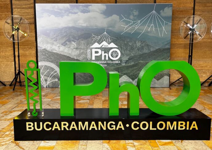 Die IPhO 2026 in Bucaramanga, Kolumbien.
