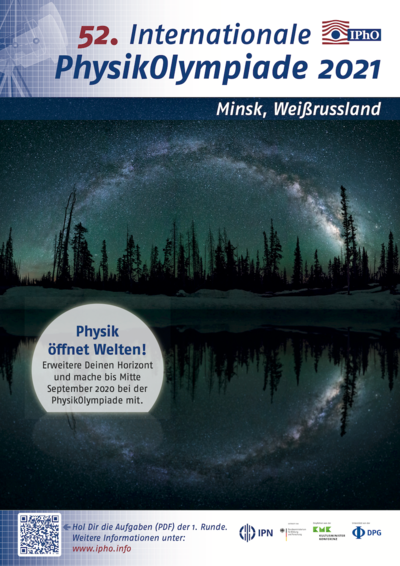 Plakat zur IPhO 2021 IPhO - IPN