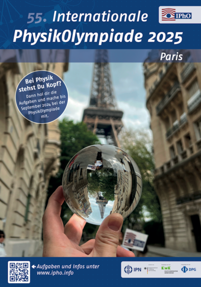 Plakat zur IPhO 2025 IPhO - IPN