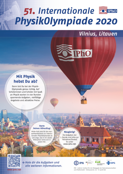 Plakat zur IPhO 2020 IPhO - IPN