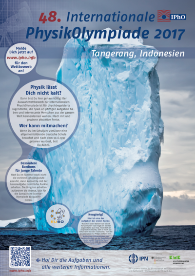 Plakat zur IPhO 2017 IPhO - IPN